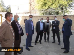 با حضور آقای مصلحی مدیر کل طرح و برنامه سازمان مرکزی دانشگاه فرهنگیان  انجام شد : 
بازدید میدانی از طرحهای در دست اجرا در واحد  دانشور نیشابور  5