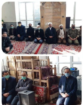 حضور مسئولان دانشگاه فرهنگیان خراسان رضوی و معاون محترم مدیر کل 
در مراسم دانشجوی فداکار زنده یاد محمد روانان  3