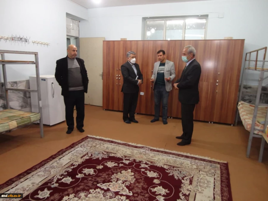 بازدید کارگروه ارزیابی  و نظارت سازمان مرکزی دانشگاه از واحد دانشور  2