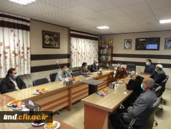 بازدید کارگروه ارزیابی  و نظارت سازمان مرکزی دانشگاه از واحد دانشور  3