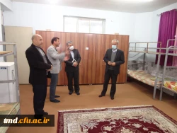 بازدید کارگروه ارزیابی  و نظارت سازمان مرکزی دانشگاه از واحد دانشور  5