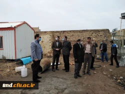 با حضور مسئولین استانی دانشگاه فرهنگیان برگزار شد : 
افتتاح ساختمان نگهبانی و گیت ورودی  واحد دانشور نیشابور  2