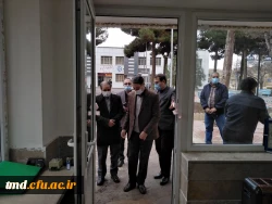 با حضور مسئولین استانی دانشگاه فرهنگیان برگزار شد : 
افتتاح ساختمان نگهبانی و گیت ورودی  واحد دانشور نیشابور  5