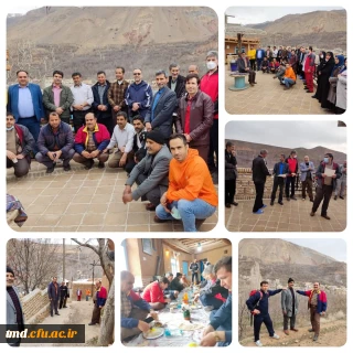 همزمان با اعیاد شعبانیه برگزار شد : 
برگزاری ورزش عمومی و کوهپیمایی ویژه کارکنان شاغل و بازنشسته واحد دانشور نیشابور 