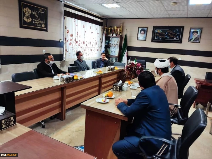 با حضور کارگروه سنجش و عملکرد فرهنگی دانشگاه فرهنگیان انجام شد : 
بازدید از حوزه فرهنگی واحد دانشور نیشابور  2