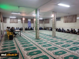 با حضور دانشجویان ورودی 1400 ساکن در سراهای دانشجویی برگزار شد : 
جلسه توجیهی شیوه سکونت در سراهای دانشجویی و بیان قوانین و مقررات 