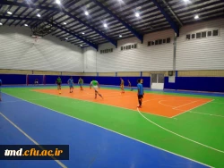 همزمان با روزهای پایانی ماه مبارک  رمضان و تقارن آن با هفته بزرگداشت مقام معلم انجام شد : 
برپایی مسابقات فوتسال ویژه دانشجویان  2