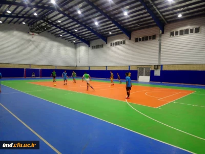 همزمان با روزهای پایانی ماه مبارک  رمضان و تقارن آن با هفته بزرگداشت مقام معلم انجام شد : 
برپایی مسابقات فوتسال ویژه دانشجویان 