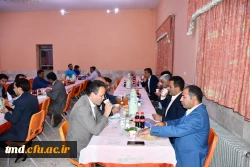 همرمان با روزهای پایانی ماه مبارک رمضان و هفته بزرگداشت مقام معلم انجام شد : 
ضیافت افطاری ویژه اساتید واحد دانشور نیشابور  2