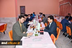 همرمان با روزهای پایانی ماه مبارک رمضان و هفته بزرگداشت مقام معلم انجام شد : 
ضیافت افطاری ویژه اساتید واحد دانشور نیشابور  3