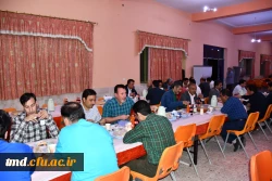 همرمان با روزهای پایانی ماه مبارک رمضان و هفته بزرگداشت مقام معلم انجام شد : 
ضیافت افطاری ویژه اساتید واحد دانشور نیشابور  4