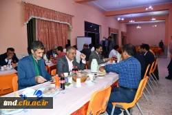 همرمان با روزهای پایانی ماه مبارک رمضان و هفته بزرگداشت مقام معلم انجام شد : 
ضیافت افطاری ویژه اساتید واحد دانشور نیشابور  5