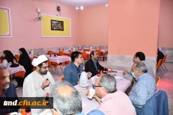 همرمان با روزهای پایانی ماه مبارک رمضان و هفته بزرگداشت مقام معلم انجام شد : 
ضیافت افطاری ویژه اساتید واحد دانشور نیشابور  6