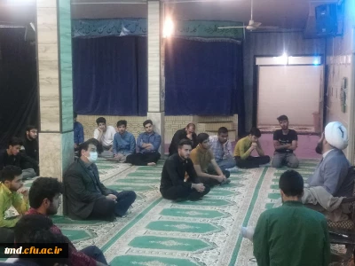 همزمان با سالروز شهادت امام جعفر صادق (ع) و با حضور دانشجویان ساکن در سراهای دانشجویی انجام شد : 
مراسم سخنرانی حجت الاسلام سماواتی ریاست محترم سازمان تبلیغات اسلامی شهرستان نیشابور و مداحی ذاکرین اهل بیت 