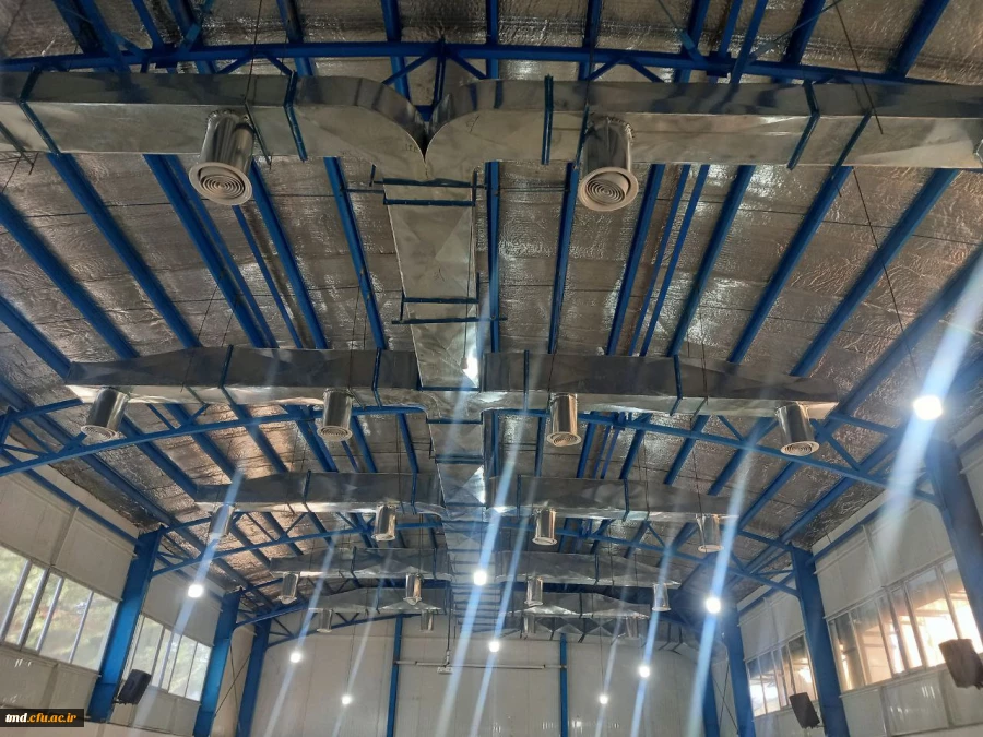 همزمان با برگزاری امتحانات به صورت حضوری انجام شد : 
آغاز بهره برداری رسمی از سیستم سرمایش و گرمایشی سالن اجتماعات دانشگاه فرهنگیان واحد دانشور نیشابور  2