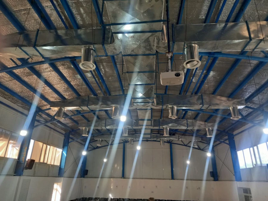 همزمان با برگزاری امتحانات به صورت حضوری انجام شد : 
آغاز بهره برداری رسمی از سیستم سرمایش و گرمایشی سالن اجتماعات دانشگاه فرهنگیان واحد دانشور نیشابور  3