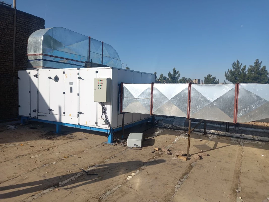 همزمان با برگزاری امتحانات به صورت حضوری انجام شد : 
آغاز بهره برداری رسمی از سیستم سرمایش و گرمایشی سالن اجتماعات دانشگاه فرهنگیان واحد دانشور نیشابور  6