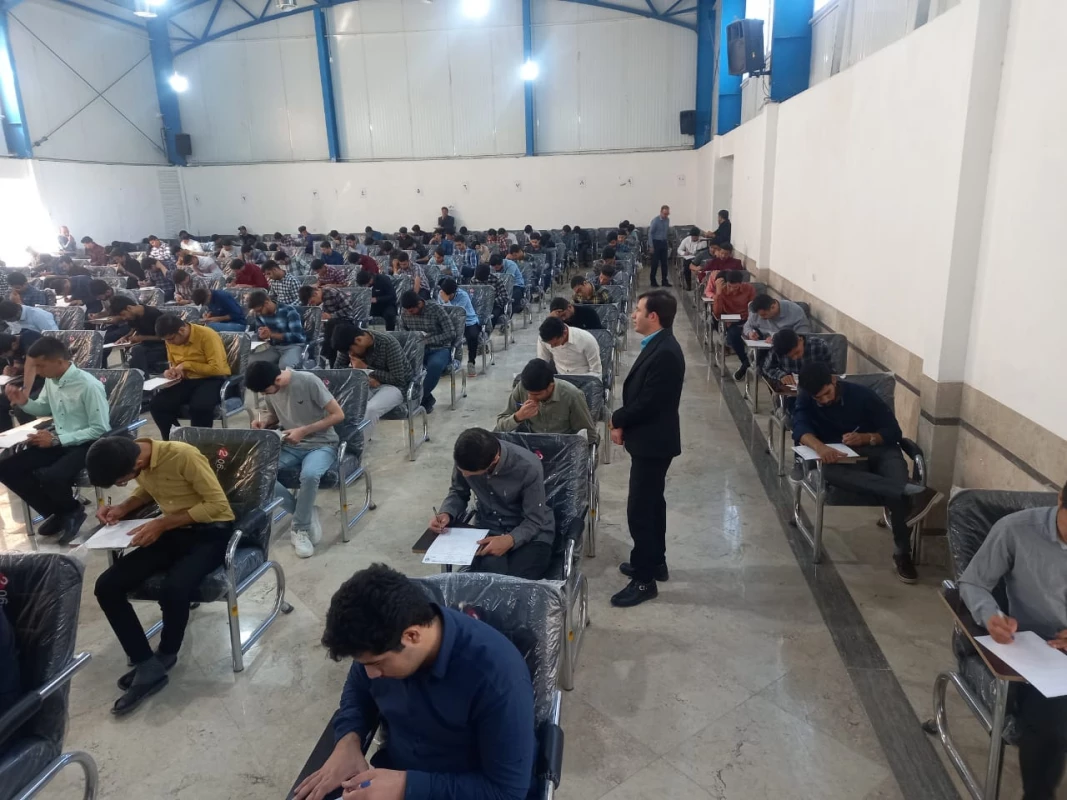 آغاز برگزاری امتحانات پایان نیمسال تحصیلی دوم 1401-1400  به صورت حضوری در واحد دانشور نیشابور  2