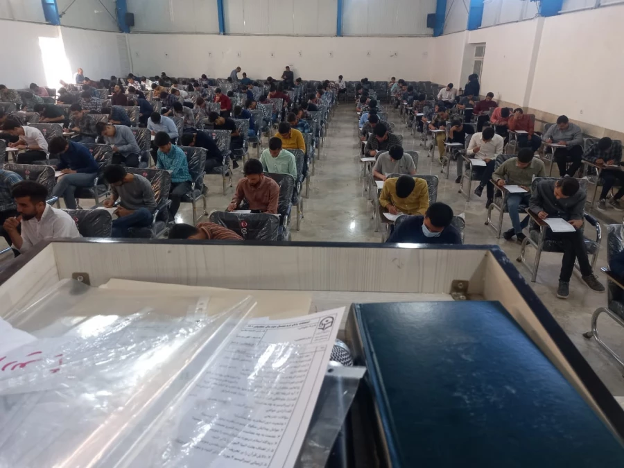 آغاز برگزاری امتحانات پایان نیمسال تحصیلی دوم 1401-1400  به صورت حضوری در واحد دانشور نیشابور  3