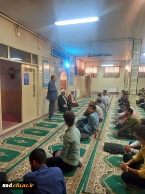 بازدید سرپرست مدیریت امور پردیس های استان خراسان رضوی و هیئت همراه از واحد دانشور نیشابور 