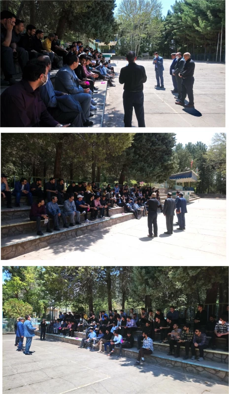 در قالب طرح سفیران مهر و با حضور دکتر موسوی معاون محترم پژوهشی دانشگاه انجام شد : 
بازدید از بخشهای مختلف واحد دانشور و فرآیند برگزاری نیمسال تابستانی  3