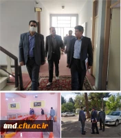 در قالب طرح سفیران مهر و با حضور دکتر موسوی معاون محترم پژوهشی دانشگاه انجام شد : 
بازدید از بخشهای مختلف واحد دانشور و فرآیند برگزاری نیمسال تابستانی  7