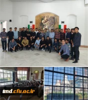 در راستای برگزاری کارگاههای فرهنگی نیمسال تابستانی انجام شد : 
بازدید از نیروگاه سیکل ترکیبی نیشابور  3