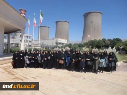 در راستای برگزاری کارگاههای فرهنگی ترم تابستانی انجام شد : 
بازدید دانشجویان خواهر از نیروگاه سیکل ترکیبی نیشابور  2
