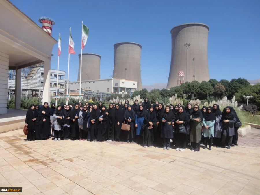 در راستای برگزاری کارگاههای فرهنگی ترم تابستانی انجام شد : 
بازدید دانشجویان خواهر از نیروگاه سیکل ترکیبی نیشابور  2