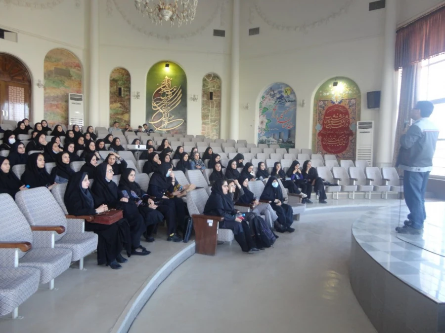 در راستای برگزاری کارگاههای فرهنگی ترم تابستانی انجام شد : 
بازدید دانشجویان خواهر از نیروگاه سیکل ترکیبی نیشابور  3