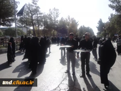 همزمان با اربعین سید و سالار شهیدان انجام شد : 
برگزاری موکب اربعین با مشارکت و حضور دانشجویان  5