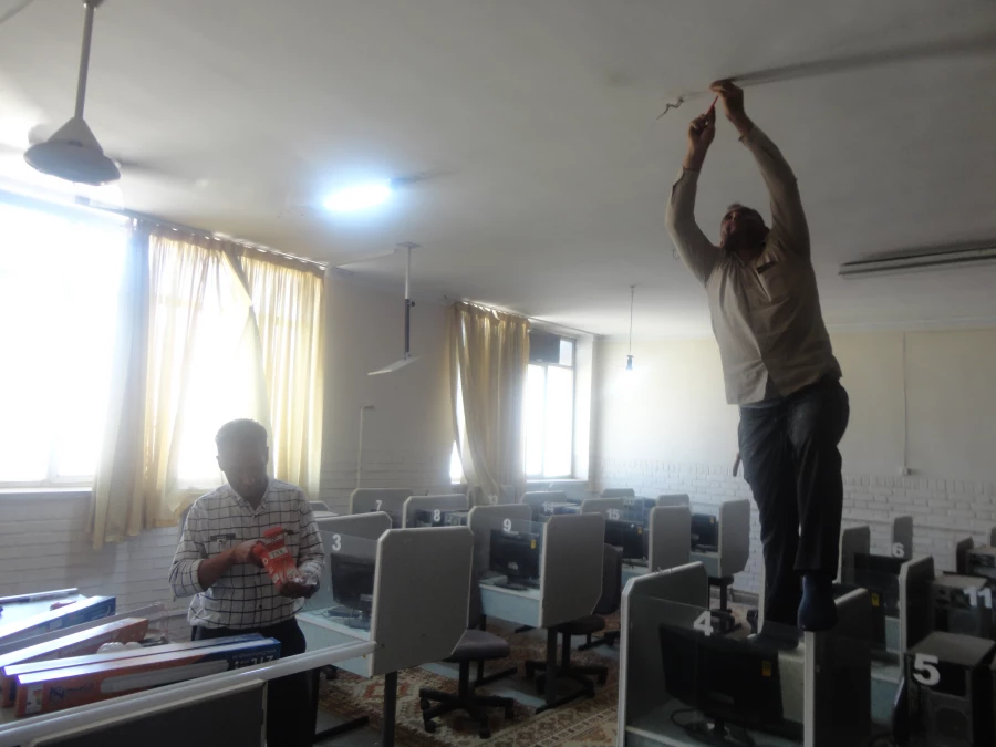 همزمان با شروع سال تحصیلی جدید انجام شد : 
آماده سازی واحد دانشگاهی دانشور در قالب پروژه مهر  8