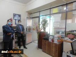 با حضور کارشناسان نظارت و ارزیابی دانشگاه فردوسی مشهد انجام شد : 
بازدید از بخشهای مختلف دانشگاه فرهنگیان واحد دانشور نیشابور  3