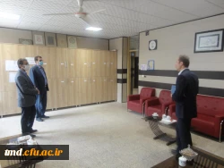 با حضور کارشناسان نظارت و ارزیابی دانشگاه فردوسی مشهد انجام شد : 
بازدید از بخشهای مختلف دانشگاه فرهنگیان واحد دانشور نیشابور  7