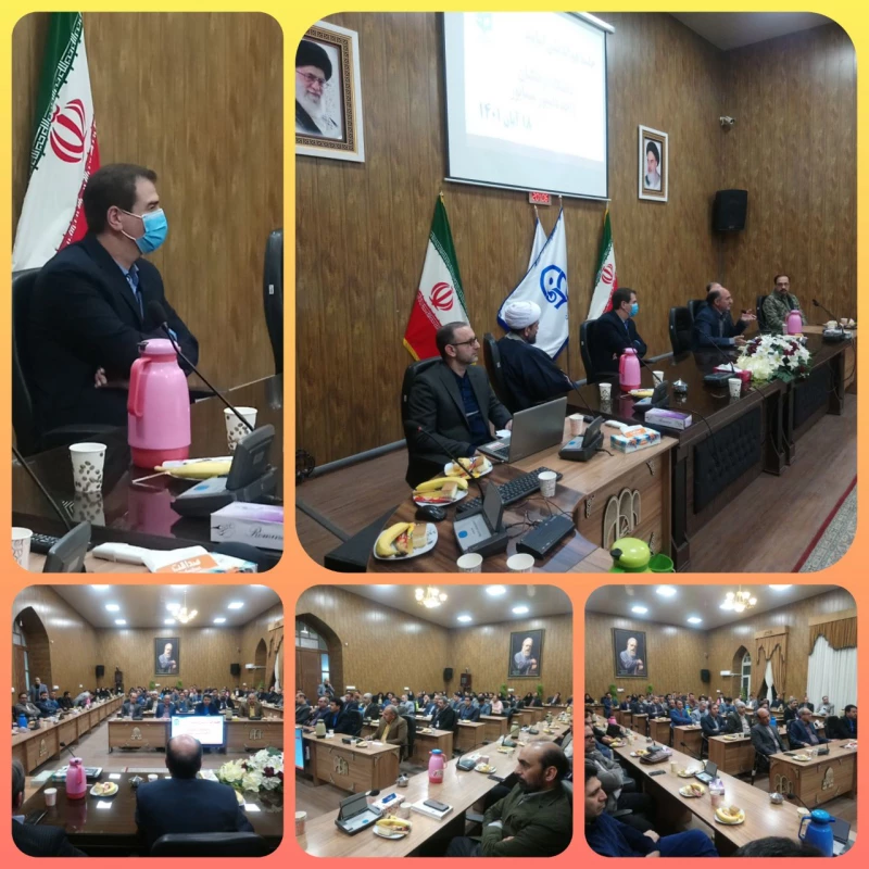 با حضور مدیر محترم دانشگاه فرهنگیان خراسان رضوی و مسئول محترم حراست استان انجام شد : 
جلسه هم اندیشی اساتید واحد دانشور نیشابور 2