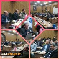 با حضور مدیر محترم دانشگاه فرهنگیان خراسان رضوی و مسئول محترم حراست استان انجام شد : 
جلسه هم اندیشی اساتید واحد دانشور نیشابور 3