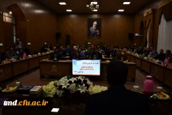 با حضور مدیر محترم دانشگاه فرهنگیان خراسان رضوی و مسئول محترم حراست استان انجام شد : 
جلسه هم اندیشی اساتید واحد دانشور نیشابور 5