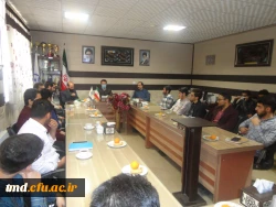 در تقارن با هفته با شکوه بسیج انجام شد : 
آئین معرفی مسئول بسیج دانشجویی واحد دانشور و تجلیل از برترین های بسیج  4