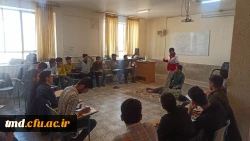 به همت کانون هلال احمر واحد دانشور برگزار شد:  
دوره مهارتی آموزش کمک های اولیه  7