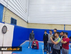 همزمان با فرارسیدن روز دانشجو برگزار شد : 
مسابقات طناب کشی و دارت ویژه دانشجویان واحد دانشور  2