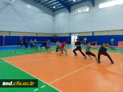 همزمان با فرارسیدن روز دانشجو برگزار شد : 
مسابقات طناب کشی و دارت ویژه دانشجویان واحد دانشور  6