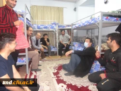 همزمان با فرارسیدن روز دانشجو انجام شد : 
دیدار چهره به چهره ریاست و کارکنان دانشگاه با دانشجویان در قالب طرح بشنو و بگو 7