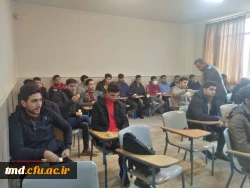 همزمان با فرارسیدن روز دانشجو انجام شد : 
تبریک به دانشجویان و توزیع شیرینی در کلاسهای درس 8