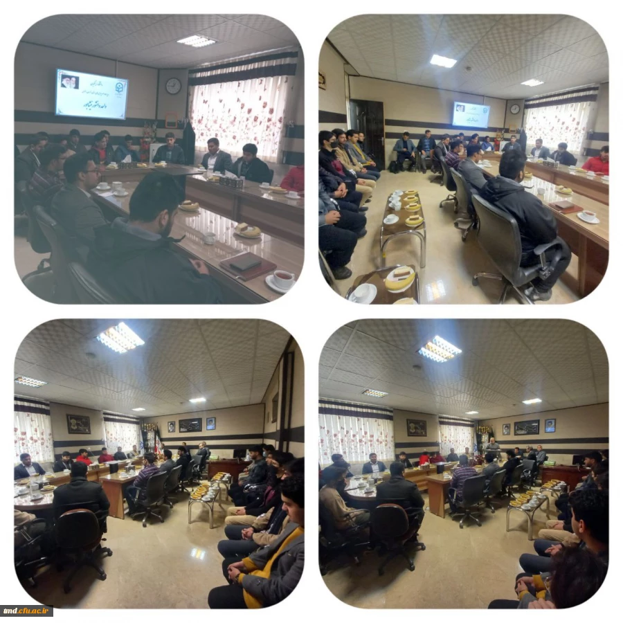 همزمان با فرارسیدن 16 آذر ، روز دانشجو انجام شد :
حضور معاون محترم مدیرکل و ریاست آموزش و پرورش شهرستان نیشابور در جمع دانشجویان و تبریک روز دانشجو 2