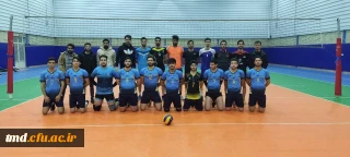 به میزبانی واحد دانشور و در یک دیدار دوستانه برگزار شد : 
مسابقه والیبال دانشجویان دانشگاه فرهنگیان و دانشگاه نیشابور