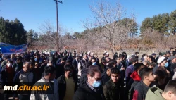 همزمان با سومین سالروز شهادت سردار عزیز حاج قاسم سلیمانی برگزار شد : 
حضور اساتید ، دانشجویان و کارکنان واحد دانشور در مراسم تشییع و تدفین شهید گمنام  3