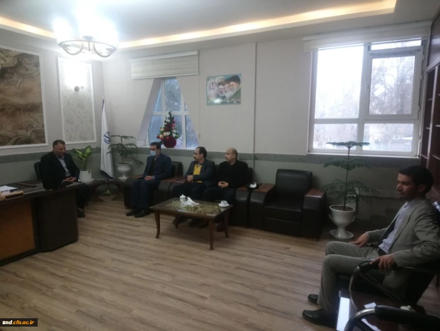 دیدار صمیمانه رئیس و کارکنان واحد دانشور با آقای سید مهدی قاضی رئیس جدید اداره آموزش و پرورش شهرستان نیشابور  2