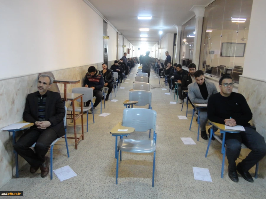 برگزاری آزمون جامع فرهنگی مهارت آموزان سری ششم  2