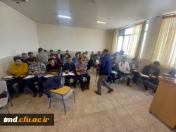 همزمان با اعیاد شعبانیه و فرارسیدن هفته جوان انجام شد : 
توزیع شیرینی و اهدای هدیه به دانشجویان در کلاسهای درس  3