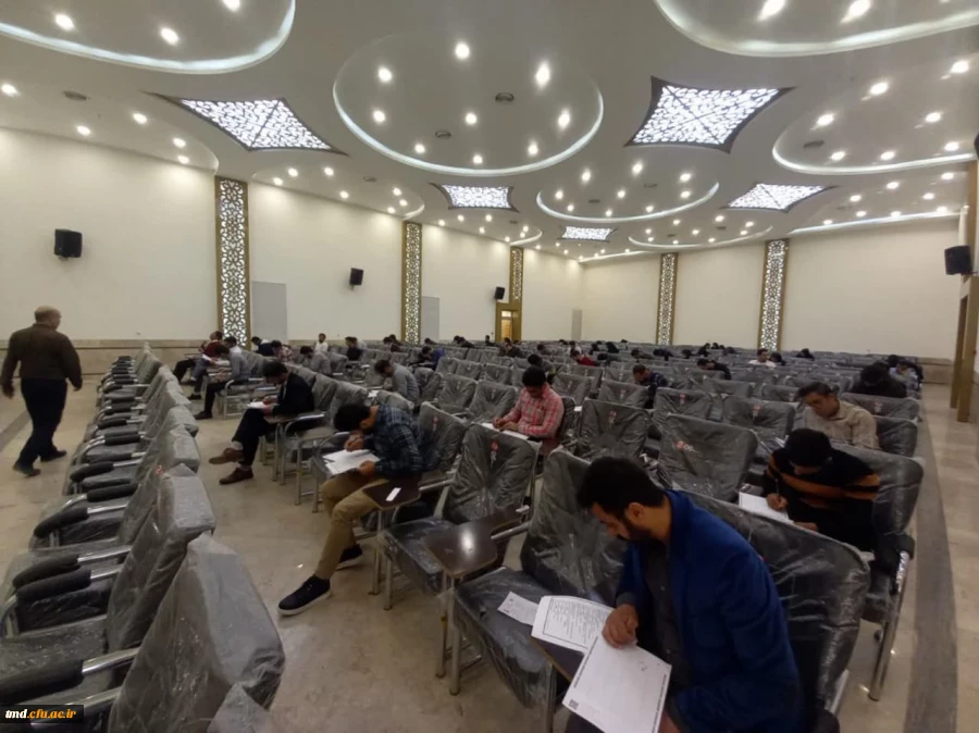 با حضور مهارت آموزان برگزار شد : 
برگزاری آزمون جبرانی فرهنگی مهارت آموزان  2